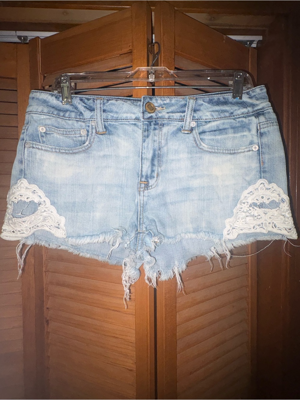 American Eagle Jean shorts.